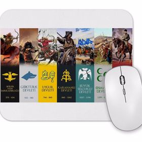 Baskı Dükkanı Yaşasın Irkımın Turan Ülküsü Mouse Pad