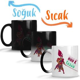 Baskı Dükkanı Yasuo League of Legends 800K Oyun Darius Ahri Jinx Morgana Katarina Ezreal Sihirli Porselen Kupa