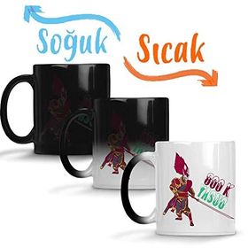 Baskı Dükkanı Yasuo League of Legends 800K Oyun Darius Ahri Jinx Morgana Katarina Ezreal Sihirli Porselen Kupa