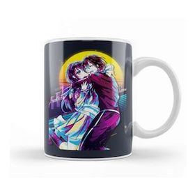 Baskı Dükkanı Yato x Hiyori Noragami Hiyori And Yato Beyaz Porselen Kupa Bardak