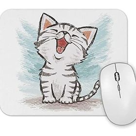 Baskı Dükkanı Yavru Renkli Cats Kedi Mouse Pad