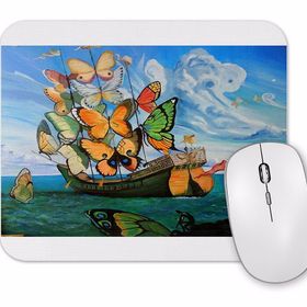 Baskı Dükkanı Yelkenli Kelebekler Mouse Pad