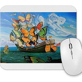 Baskı Dükkanı Yelkenli Kelebekler Mouse Pad