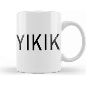 Baskı Dükkanı Yıkık Porselen Beyaz Kupa Bardak