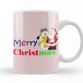 Baskı Dükkanı Yılbaşı Yeni Yıl Konseptli Merry Christmas 01 Kupa Bardak