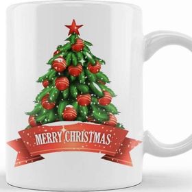 Baskı Dükkanı Yılbaşı Yeni Yıl Konseptli Merry Christmas 01 Kupa Bardak