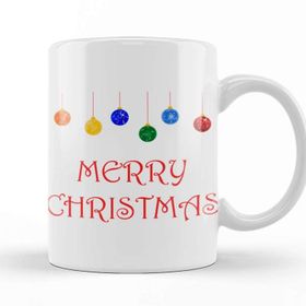 Baskı Dükkanı Yılbaşı Yeni Yıl Konseptli Merry Christmas 010 Kupa Bardak