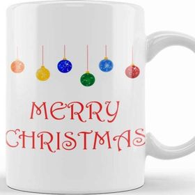 Baskı Dükkanı Yılbaşı Yeni Yıl Konseptli Merry Christmas 010 Kupa Bardak
