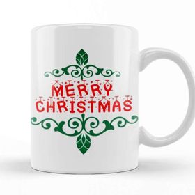Baskı Dükkanı Yılbaşı Yeni Yıl Konseptli Merry Christmas 012 Kupa Bardak
