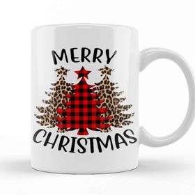 Baskı Dükkanı Yılbaşı Yeni Yıl Konseptli Merry Christmas 012 Kupa Bardak