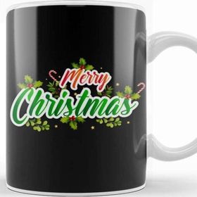 Baskı Dükkanı Yılbaşı Yeni Yıl Konseptli Merry Christmas 013 Kupa Bardak