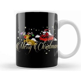 Baskı Dükkanı Yılbaşı Yeni Yıl Konseptli Merry Christmas 015 Kupa Bardak