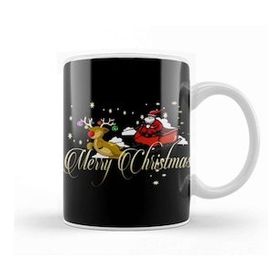 Baskı Dükkanı Yılbaşı Yeni Yıl Konseptli Merry Christmas 015 Kupa Bardak