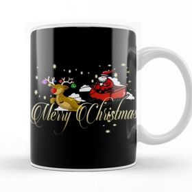 Baskı Dükkanı Yılbaşı Yeni Yıl Konseptli Merry Christmas 015 Kupa Bardak