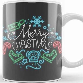 Baskı Dükkanı Yılbaşı Yeni Yıl Konseptli Merry Christmas 016 Kupa Bardak