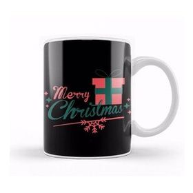 Baskı Dükkanı Yılbaşı Yeni Yıl Konseptli Merry Christmas 017 Kupa Bardak