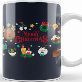 Baskı Dükkanı Yılbaşı Yeni Yıl Konseptli Merry Christmas 017 Kupa Bardak