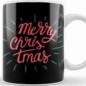 Baskı Dükkanı Yılbaşı Yeni Yıl Konseptli Merry Christmas 019 Kupa BardaK