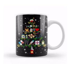 Baskı Dükkanı Yılbaşı Yeni Yıl Konseptli Merry Christmas 02 Kupa Barda