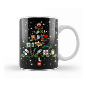 Baskı Dükkanı Yılbaşı Yeni Yıl Konseptli Merry Christmas 02 Kupa Barda