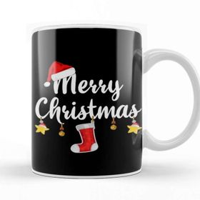 Baskı Dükkanı Yılbaşı Yeni Yıl Konseptli Merry Christmas 020 Kupa Bardak