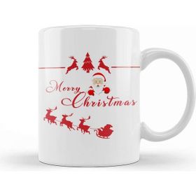 Baskı Dükkanı Yılbaşı Yeni Yıl Konseptli Merry Christmas 023 Kupa Bardak