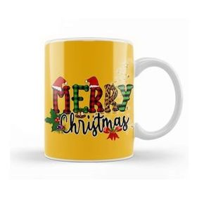 Baskı Dükkanı Yılbaşı Yeni Yıl Konseptli Merry Christmas 025 Kupa Bardak