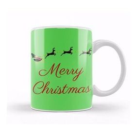 Baskı Dükkanı Yılbaşı Yeni Yıl Konseptli Merry Christmas 03 Kupa Bardak