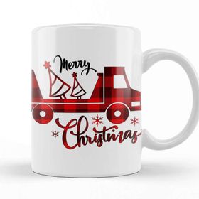 Baskı Dükkanı Yılbaşı Yeni Yıl Konseptli Merry Christmas 03 Kupa Bardak