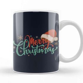 Baskı Dükkanı Yılbaşı Yeni Yıl Konseptli Merry Christmas 05 Kupa Bardak