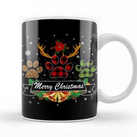 Baskı Dükkanı Yılbaşı Yeni Yıl Konseptli Merry Christmas 07 Kupa Bardak