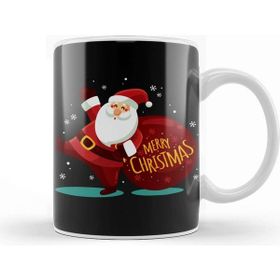 Baskı Dükkanı Yılbaşı Yeni Yıl Konseptli Merry Christmas Noel Baba 02 Kupa Bardak