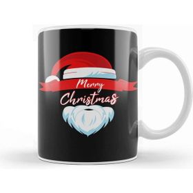 Baskı Dükkanı Yılbaşı Yeni Yıl Konseptli Merry Christmas Santa Claus Kupa Bardak