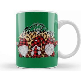 Baskı Dükkanı Yılbaşı Yeni Yıl Konseptli Merry Christmas Santa Kupa Bardak