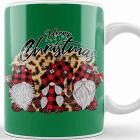 Baskı Dükkanı Yılbaşı Yeni Yıl Konseptli Merry Christmas Santa Kupa Bardak