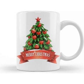 Baskı Dükkanı Yılbaşı Yeni Yıl Konseptli Merry Christmas Tree 01 Kupa Bardak