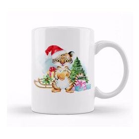 Baskı Dükkanı Yılbaşı Yeni Yıl Konseptli New Year 012 Kupa Bardak