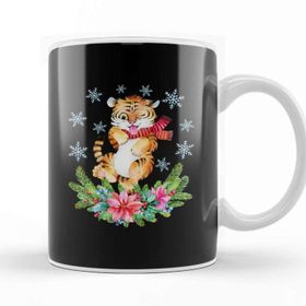 Baskı Dükkanı Yılbaşı Yeni Yıl Konseptli New Year Kupa Bardak