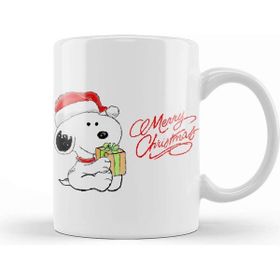 Baskı Dükkanı Yılbaşı Yeni Yıl Konseptli Snoopy Merry Christmas Kupa Bardak