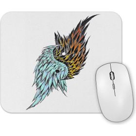 Baskı Dükkanı Ying Yang Mouse Pad