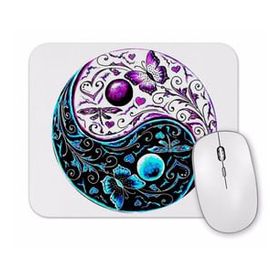 Baskı Dükkanı Ying Yang Mouse Pad