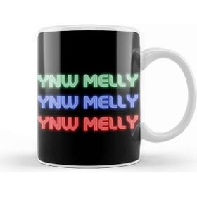 Baskı Dükkanı Ynw Melly Ynw Melly Ynw Melly Beyaz Porselen Kupa Bardak