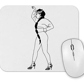 Baskı Dükkanı Yoda Traços Mouse Pad