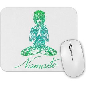 Baskı Dükkanı Yoga Namaste Mouse Pad