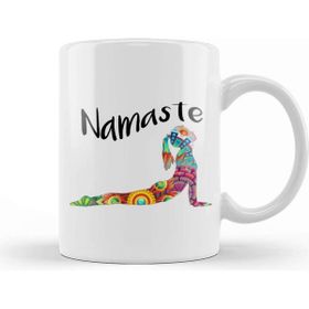 Baskı Dükkanı Yoga Namaste Porselen Kupa