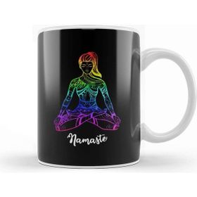 Baskı Dükkanı Yoga Namaste Porselen Kupa