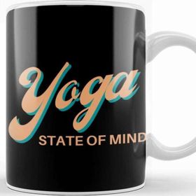 Baskı Dükkanı Yoga State Of Mind Kupa