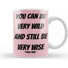 Baskı Dükkanı Yoko Ono Quote Lovers Gift Vintage Retro Rainbow Kupa