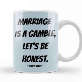 Baskı Dükkanı Yoko Ono Quote Lovers Gift Vintage Retro Rainbow Kupa
