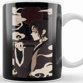 Baskı Dükkanı Yoriichi Tsugikuni Vintage Portrait Demon Slayer Kupa